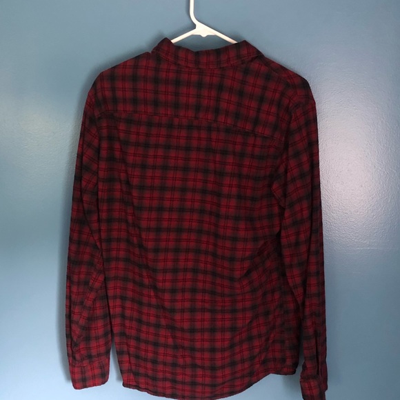 Red and Black Flannel Shirt - Picture 3 of 3